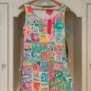 **NWT** Lilly Pulitzer Sammi Romper in "Lilly State of Mind" (Size 2)